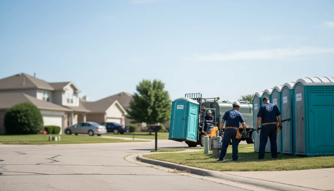 Porta Potty Rental in Palm Desert, CA near me